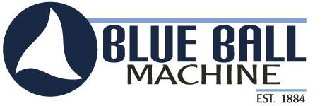 blue ball machine