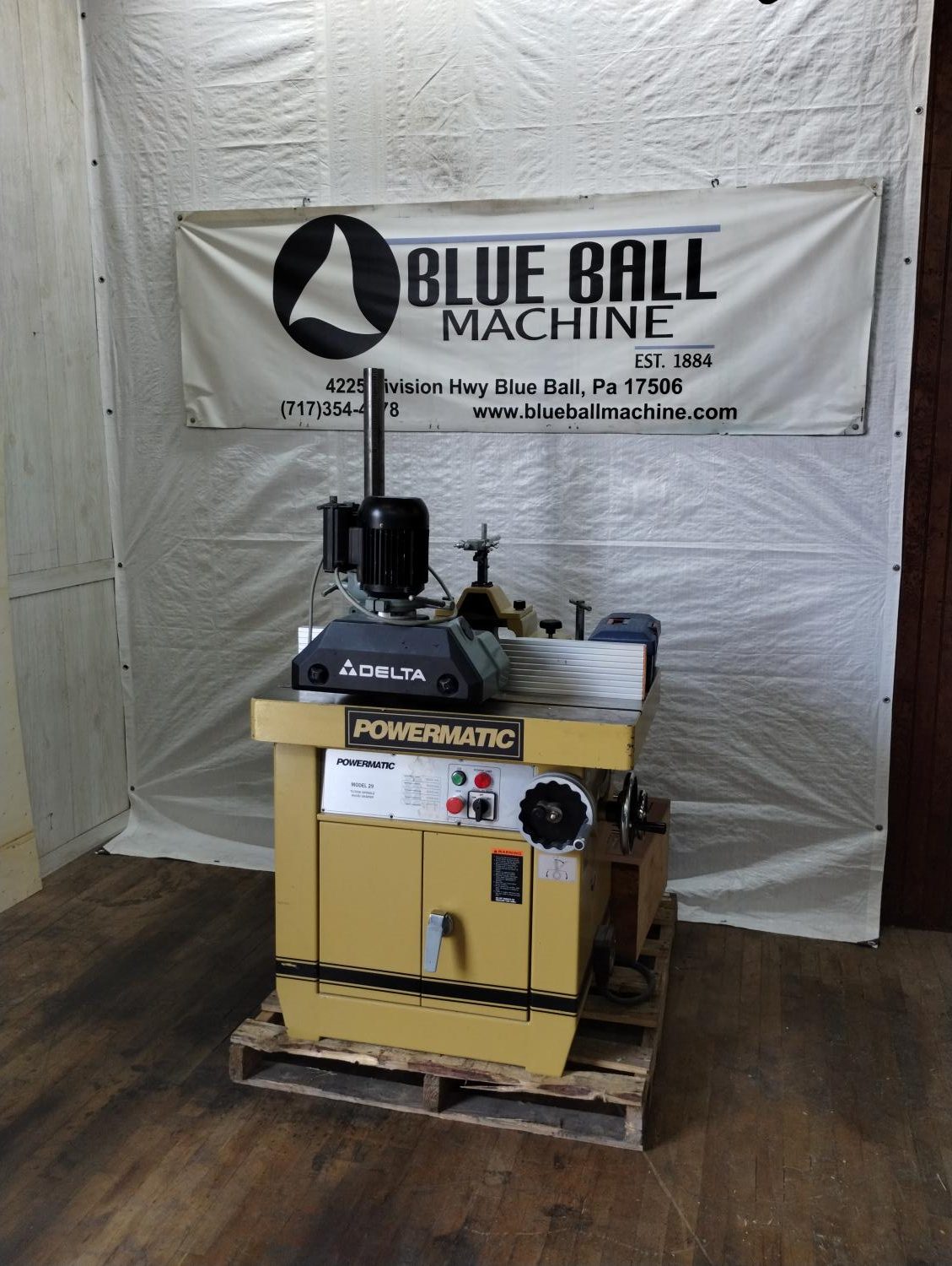 Powermatic Model 29 Tilting Spindle Shaper Image